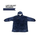 New Fleece Blanket With Sleeves Outdoor Hooded Pocket Blankets Warm Soft Hoodie Slant Robe Bathrobe Sweatshirt Pullover