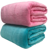 Soft Warm Coral Fleece Blanket Winter Sheet Bedspread Sofa Plaid Throw 220Gsm 6 Size Light Thin Mechanical Wash Flannel Blankets